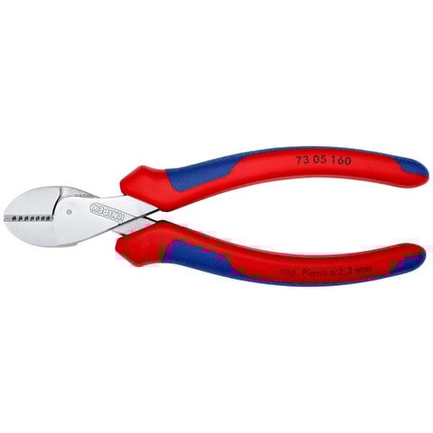 Knipex (73 05 160) X-Cut Compact Diagonal Cutter High lever transmission