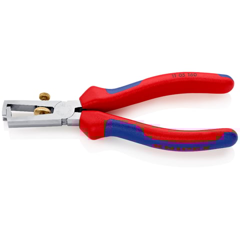 Knipex (11 05 160) Insulation Stripper With opening spring, universal