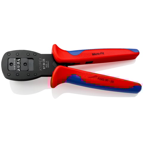 Knipex (97 54 25) Crimping Pliers for micro plugs Parallel crimping For connectors in the Micro-Fit series from Molex LLC