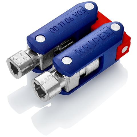 Interruptor de painel de controlo Knipex (00 11 06 V03) com junta dupla