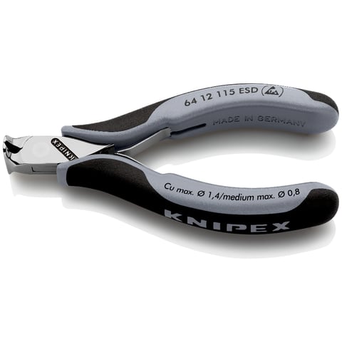 Alicate de corte eletrónico Knipex (64 12 115 ESD) ESD