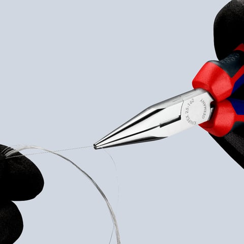 Alicate de corte lateral de pontas finas Knipex (25 05 160) (Alicate para rádio)