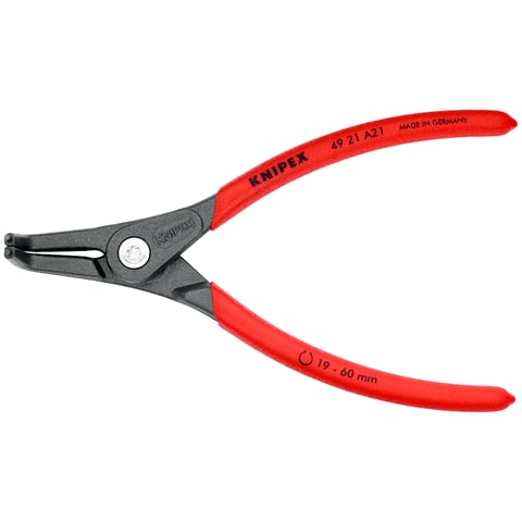 Knipex (49 21 A21) Precision Circlip Pliers For external circlips on shafts