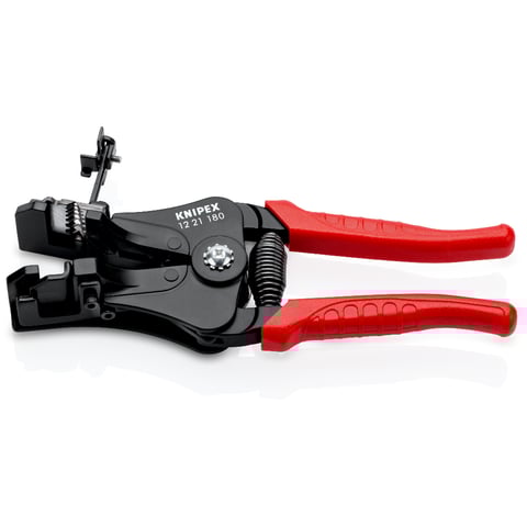 Knipex (12 21 180) Insulation Stripper With adapted blades
