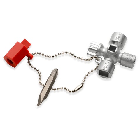 Interruptor para painel de controlo Knipex (00 11 02) para todos os painéis standard e sistemas de paragem.