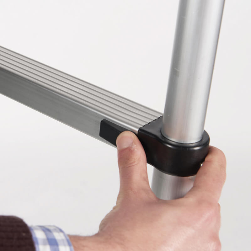 Escalera telescópica de aluminio - TELESCOPICA