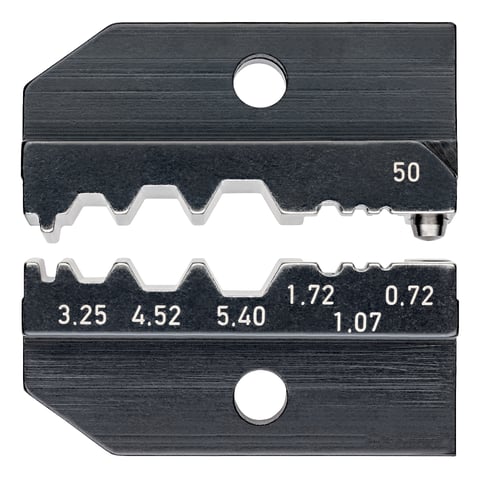 Knipex (97 49 50) Die set For coax connectors / car phone