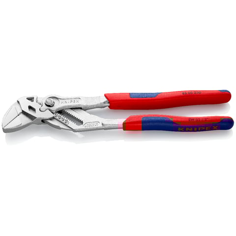 Alicate e chave Knipex (86 05 250) numa única ferramenta
