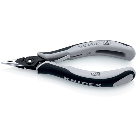Knipex (34 52 130 ESD) Precision Electronics Gripping Pliers ESD