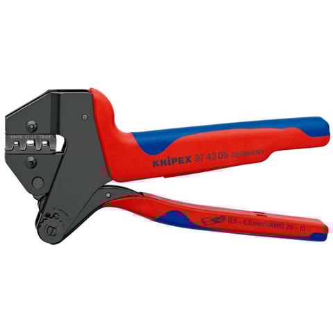 Knipex (97 43 05) Crimp System Pliers For exchangeable crimping dies