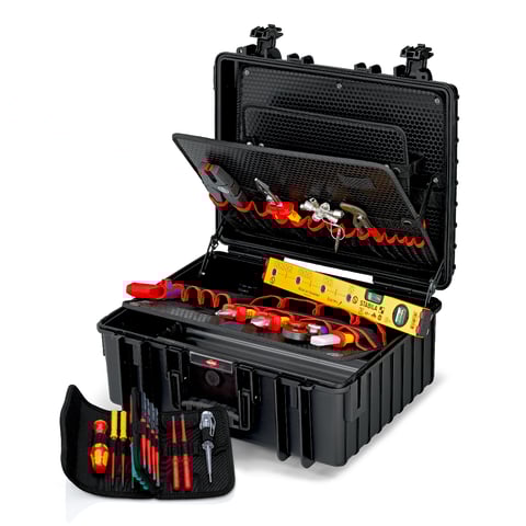 Knipex (00 21 36) Tool Case Robust34 Electric 26 parts