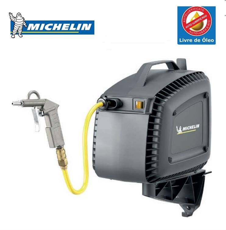 Compressor de Ar de Parede Portátil 1.5HP Michelin (MBL-GO COMPACT)