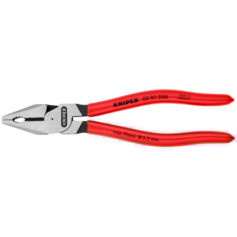 Alicate Combinado de Alta Alavanca Knipex (02 01 200)