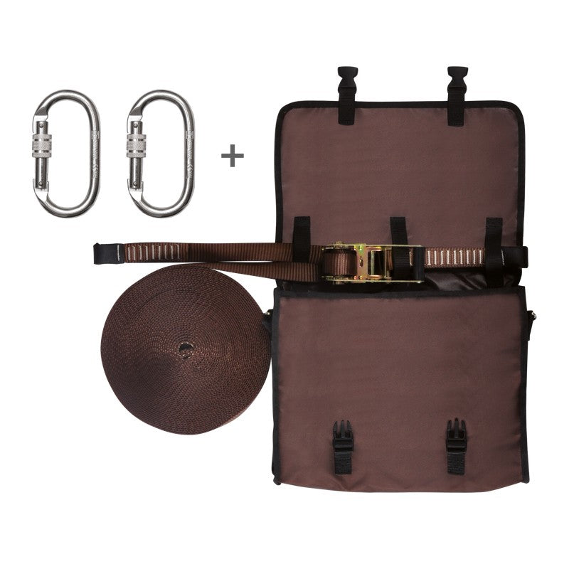 Linha de vida horizontal Safetop (80266-20M) e 2 conectores 80112j para 2 pessoas