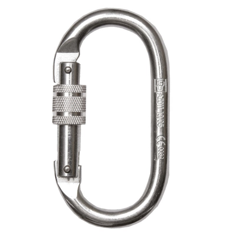 Mosquetón Safetop (80112J), acero, apertura de 19 mm, 25 kN