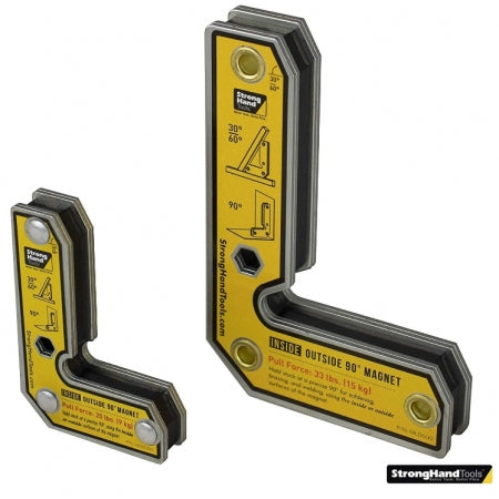 Kit com 2 suportes magnéticos de 9 e 15 kg