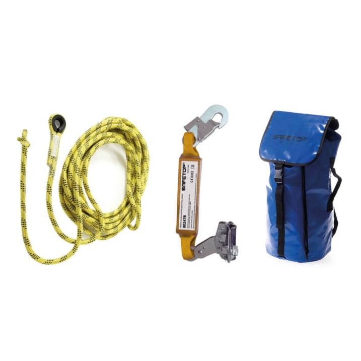 Safetop (80737) Kit de linha de vida vertical (70 m) + anti-queda