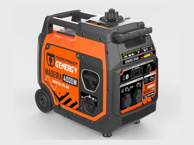 Genergy MADEIRA 230V/4000W Generador Inverter/Silencioso Gasolina