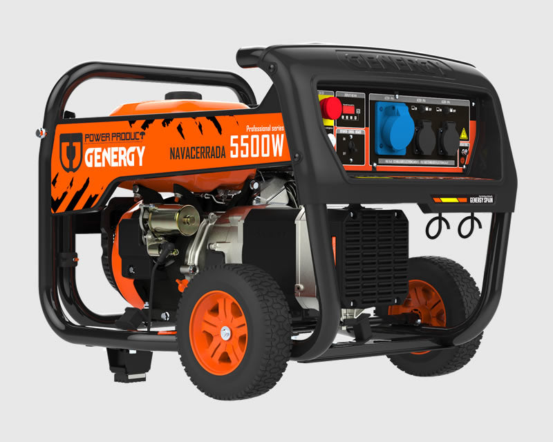 Gerador a Gasolina Genergy CANDANCHU SVR 400/230V - 7000W (8.8kVA)