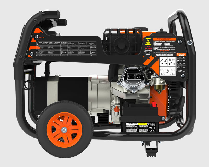 Gerador a Gasolina Genergy CANDANCHU SVR 400/230V - 7000W (8.8kVA)