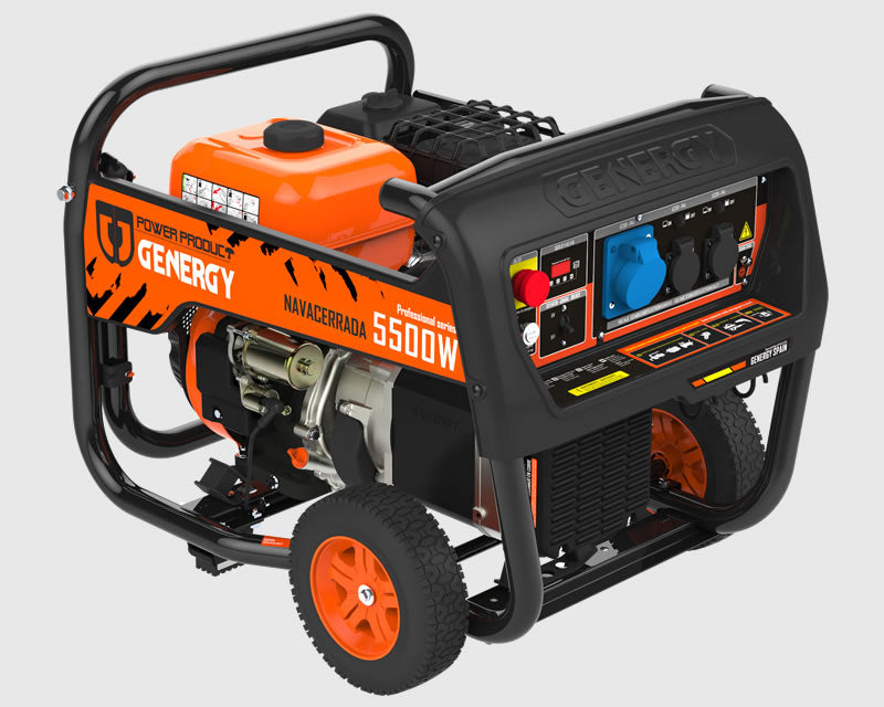 Gerador a Gasolina Genergy CANDANCHU SVR 400/230V - 7000W (8.8kVA)