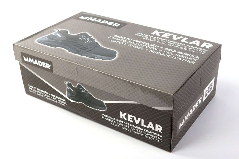 Safety Shoe, Nobuck, Kevlar, S3S SR FO, nº 36 - MADER®