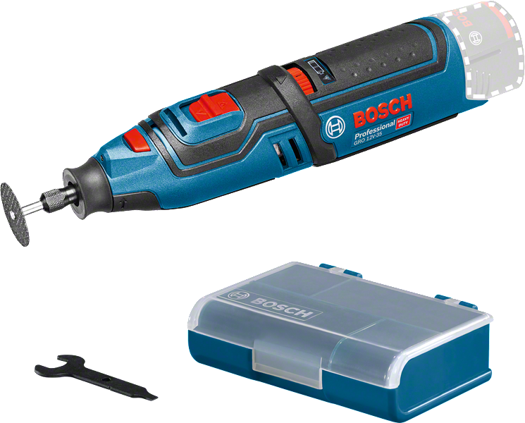 Ferramenta rotativa profissional sem fio Bosch GRO 12V-35