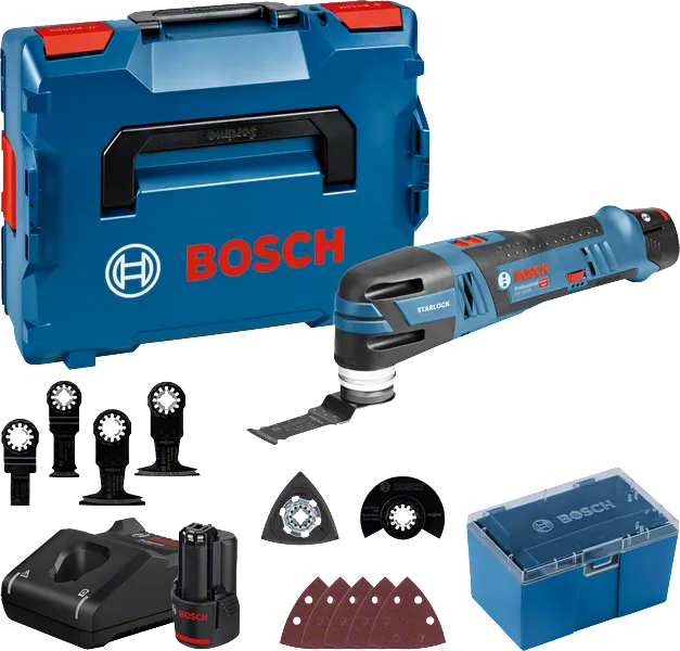 Bosch GOP 12V-28 + 2x3.0Ah Multiferramenta Profissional Sem Fios