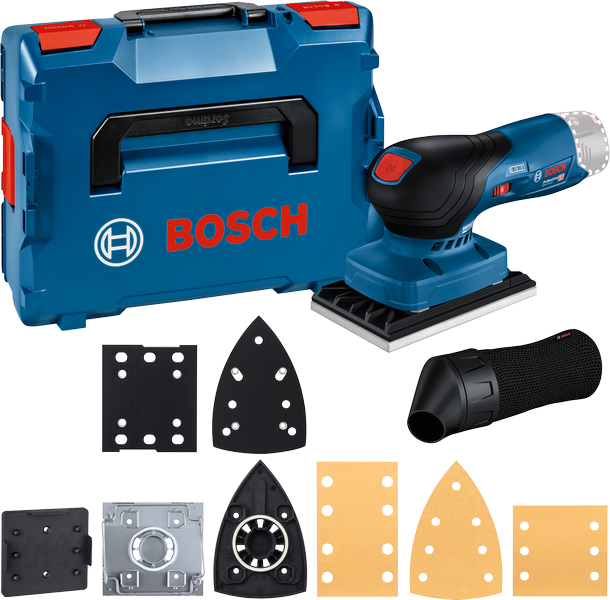 Lijadora orbital Bosch GSS 12V-13 - Compacta con múltiples bases de lijado