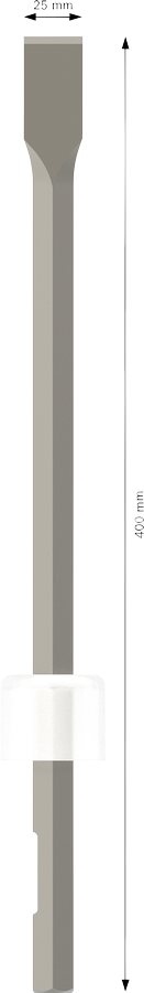 Cincel plano Bosch (PRO HEX 19-4C) - 25 x 400 mm