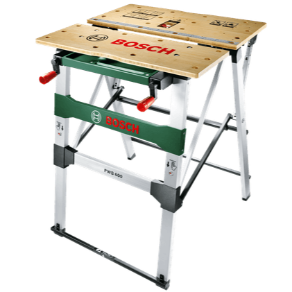 Bosch PWB 600 Work Bench - Foldable with Bamboo Surface