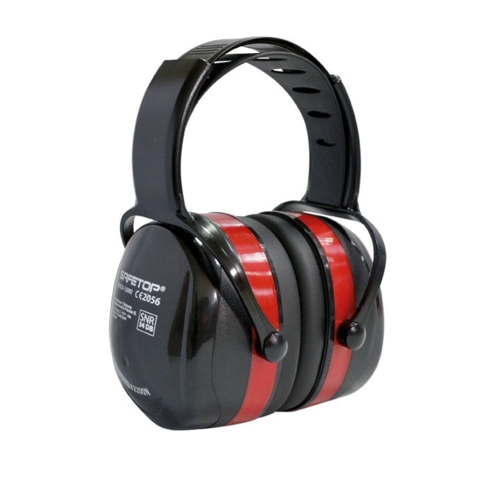 Safetop (82200N) Baterista de Grande Porte, Alto Desempenho. Protetor Auricular Snr 34 Db