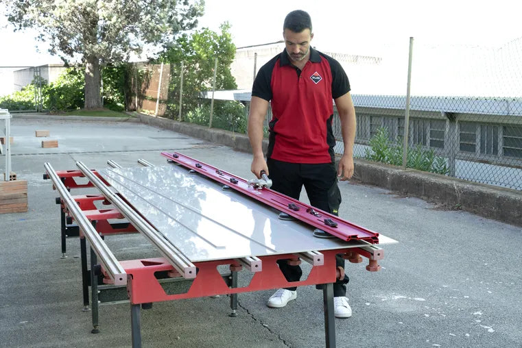 Rubi (16900) Slab Cutter G3 Manual Cutting System With Connectable Guides