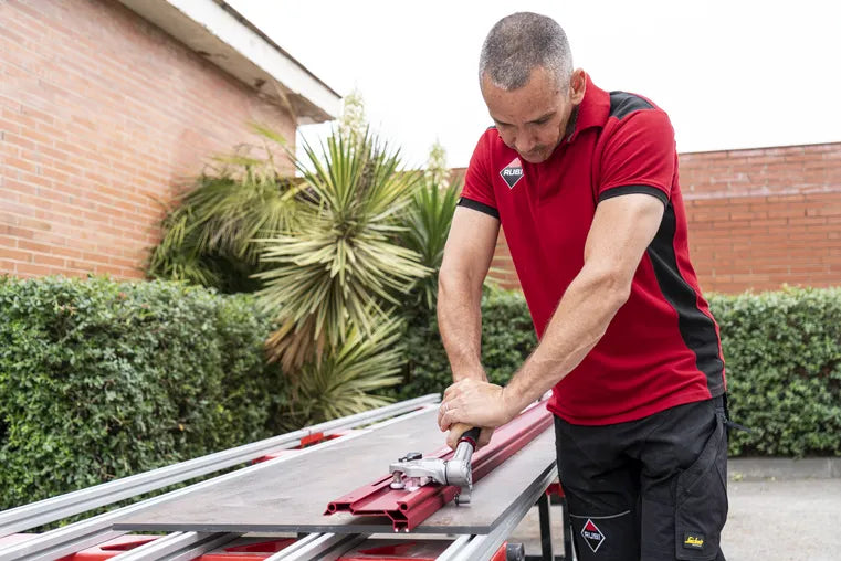 Rubi (16900) Slab Cutter G3 Manual Cutting System With Connectable Guides