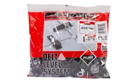 Rubi (2852) Delta Level System Clamp 3-12MM 2.0MM - 100 UNITS