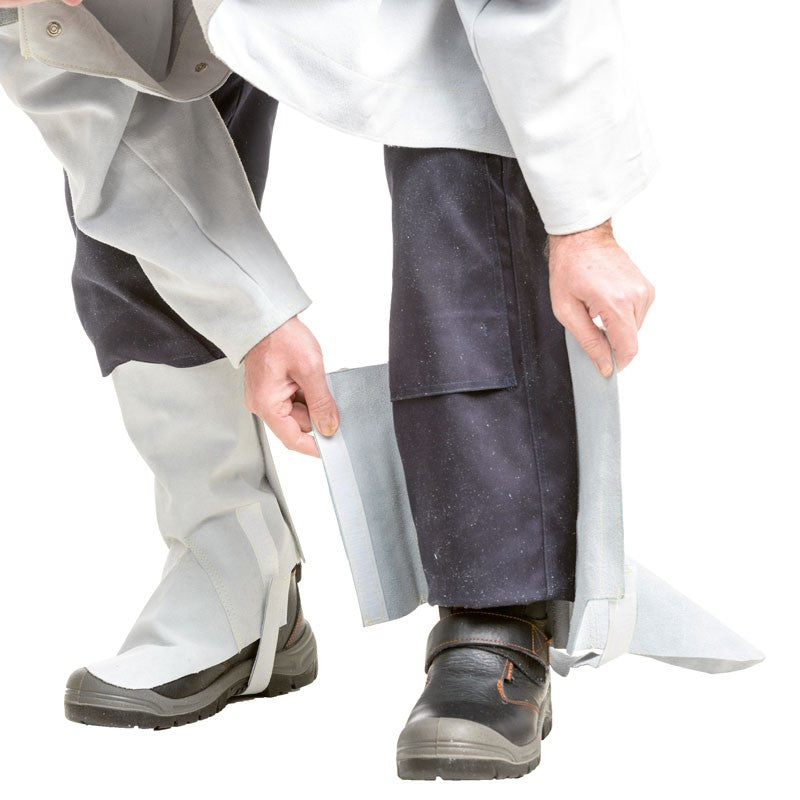 Calças legging standard Safetop (20300), para soldadura com velcro