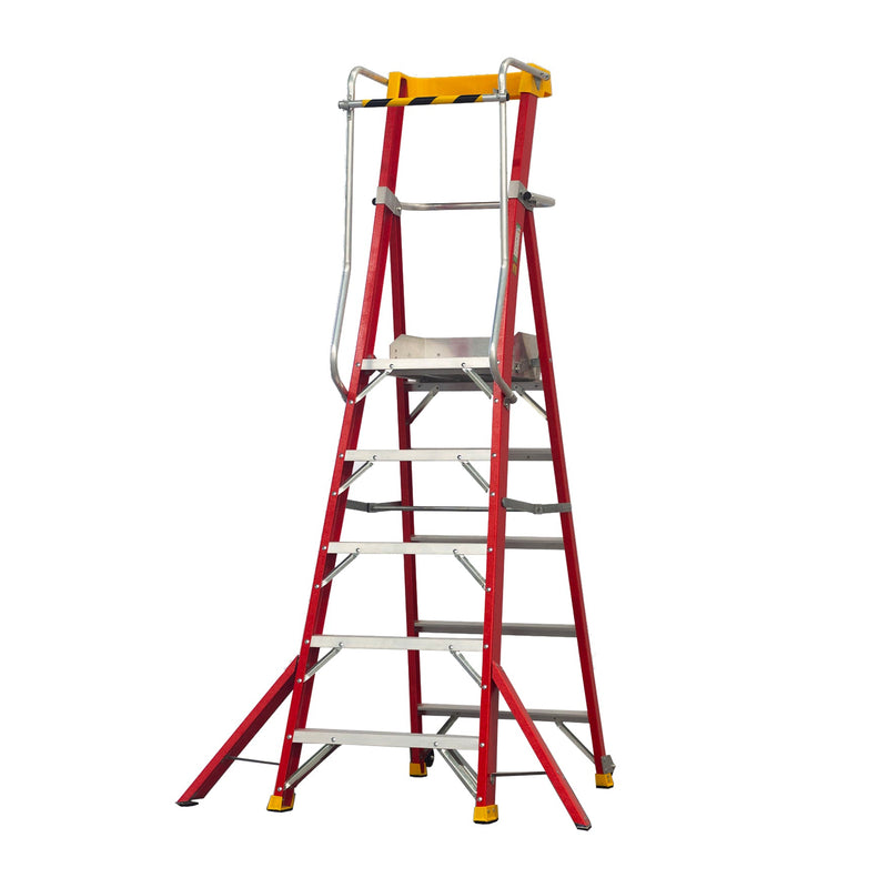 Plataforma de Trabalho Móvel em Fibra de Vidro - ELECTRA PROTECT